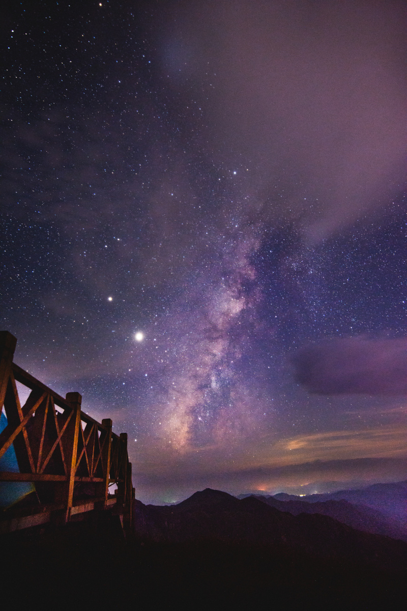 武功山星空