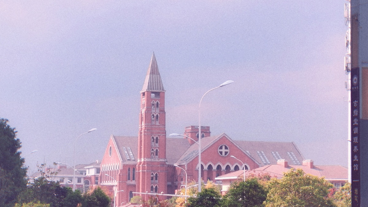 1/112爬楼联盟圈子窗外·风景城市画册小清新日系建筑建筑物今日天空