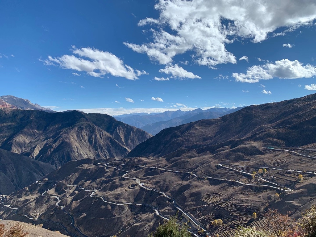 318川藏线沿途