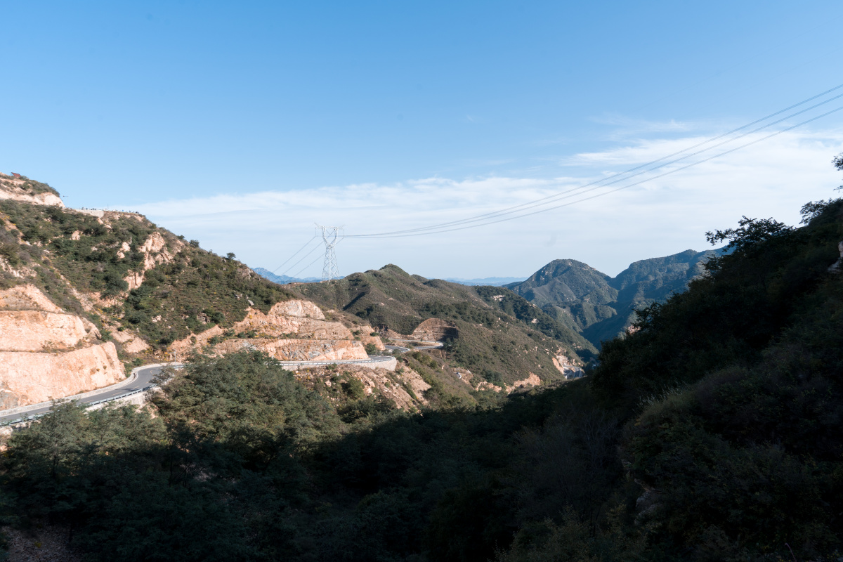 河北保定阜平县网红路72拐