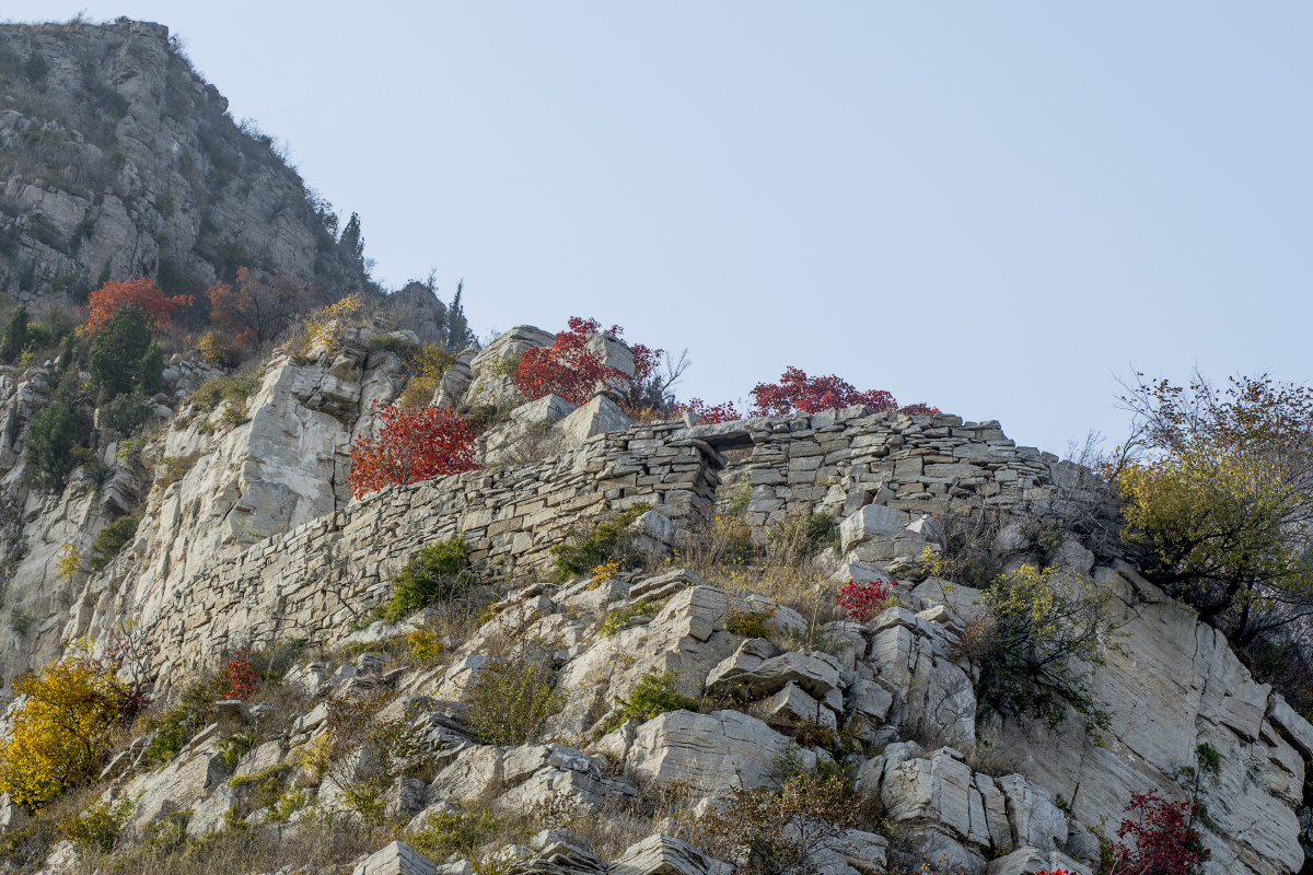 淄川城子村 岳阳山城子段 齐长城城子段 聚峰 岳阴