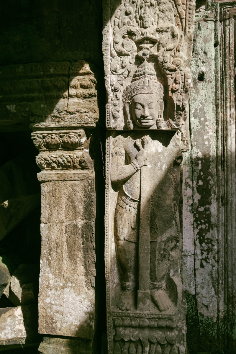 吴哥窟雕塑