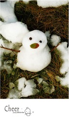 hello~Mr.snowman^^