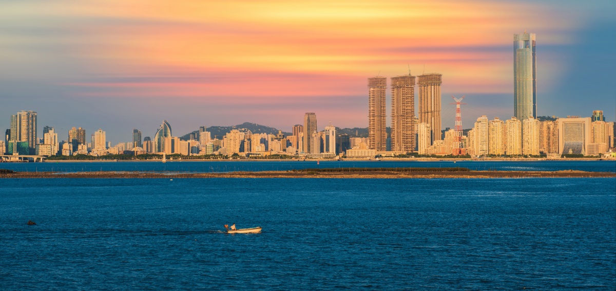 厦门鹭岛天际线