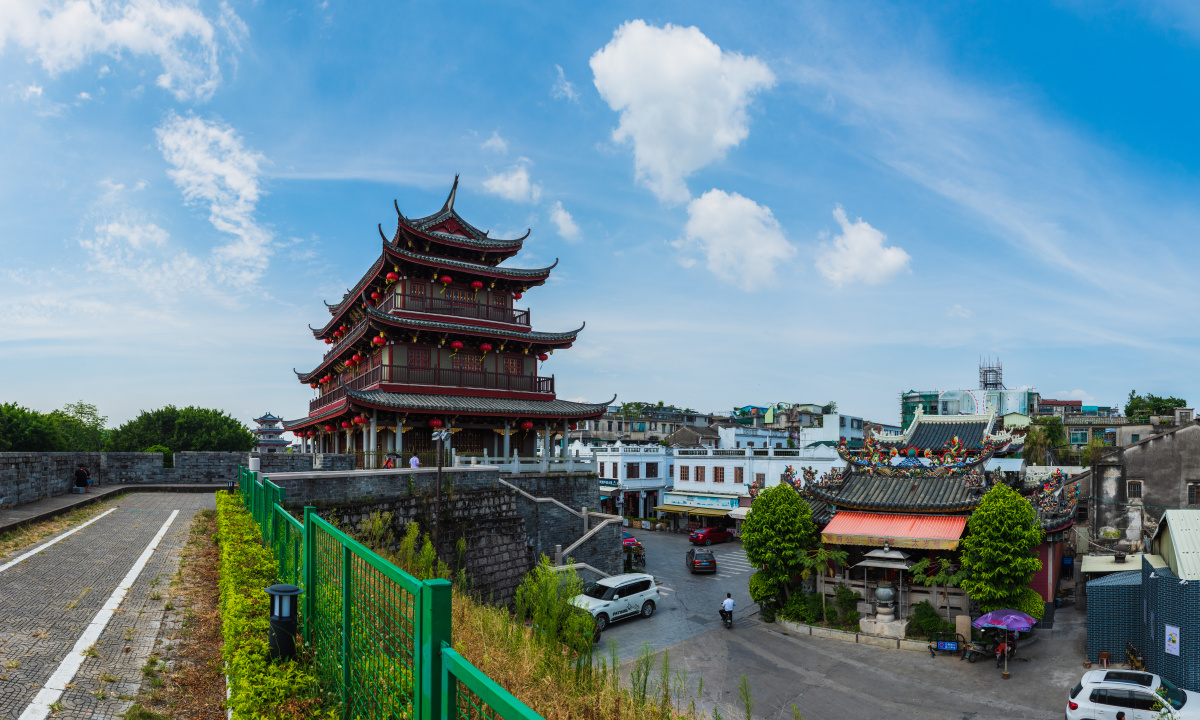 广东潮州古城墙广济楼