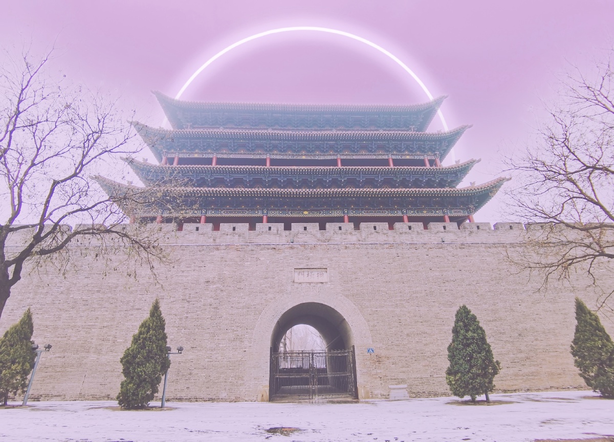 拱极门是明太原府城北城门之一