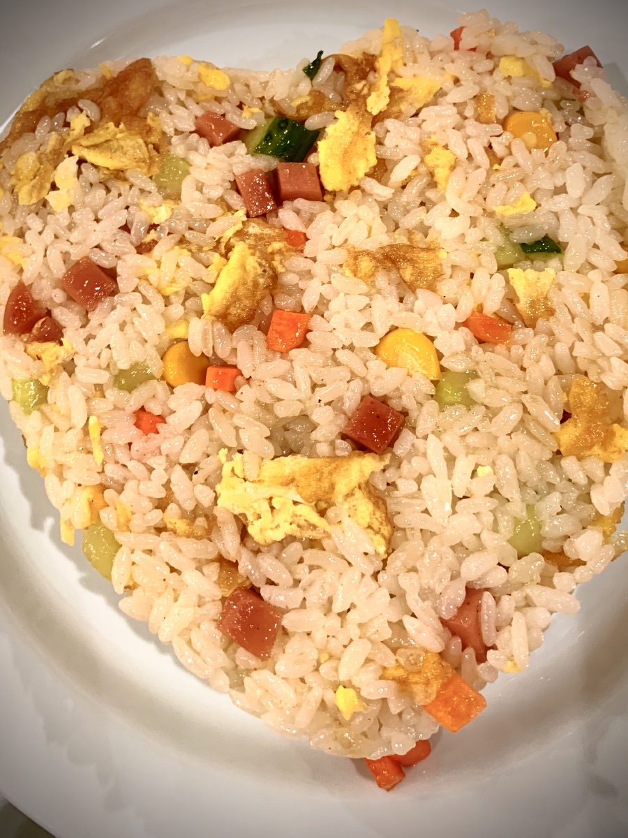 爱心米饭
