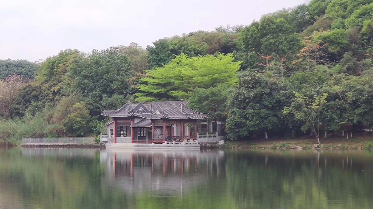同沙生态园映翠湖