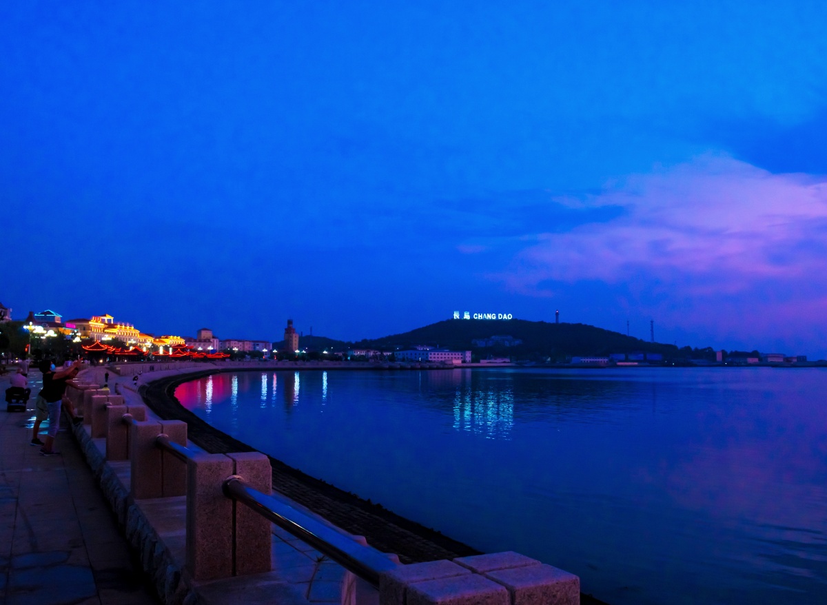 长岛夜色
