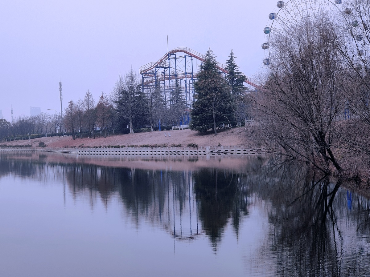 清影摄于江苏淮安古黄河河滨