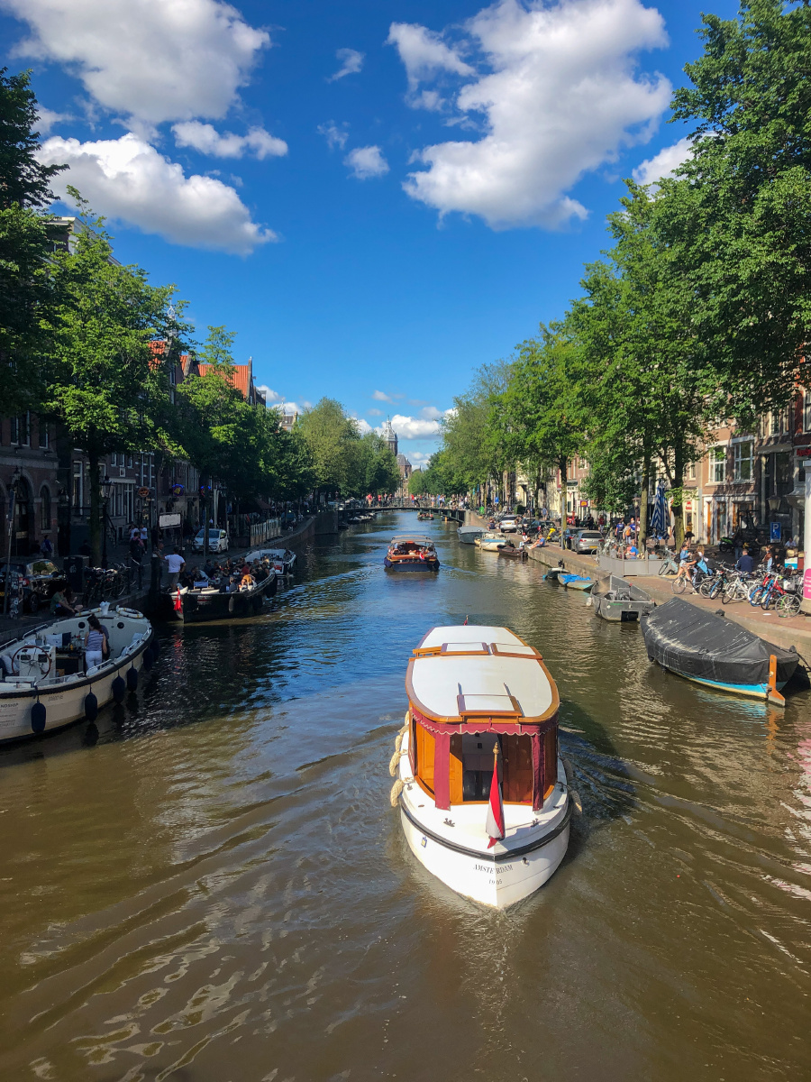 运河游船-阿姆斯特丹 - 欧洲掠影 - 图虫