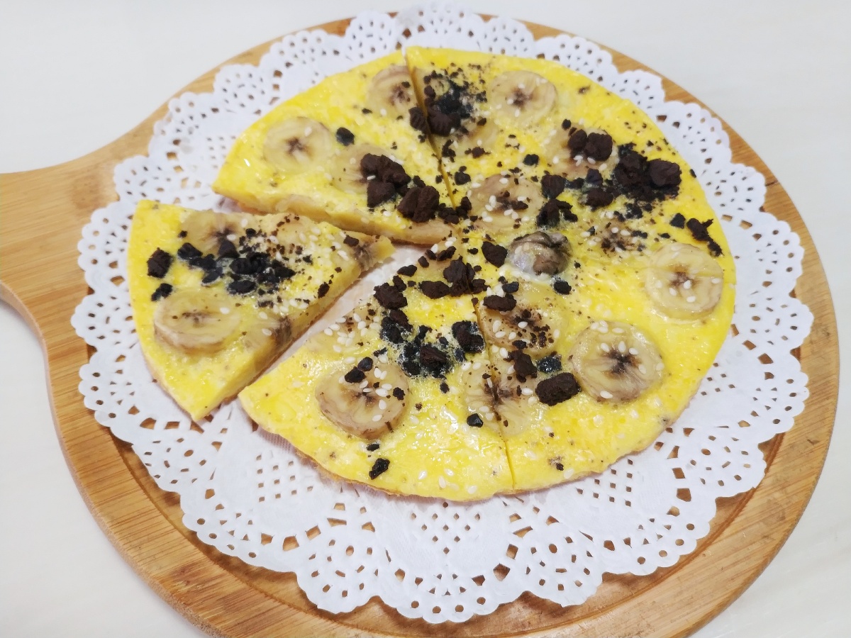 香蕉鸡蛋饼