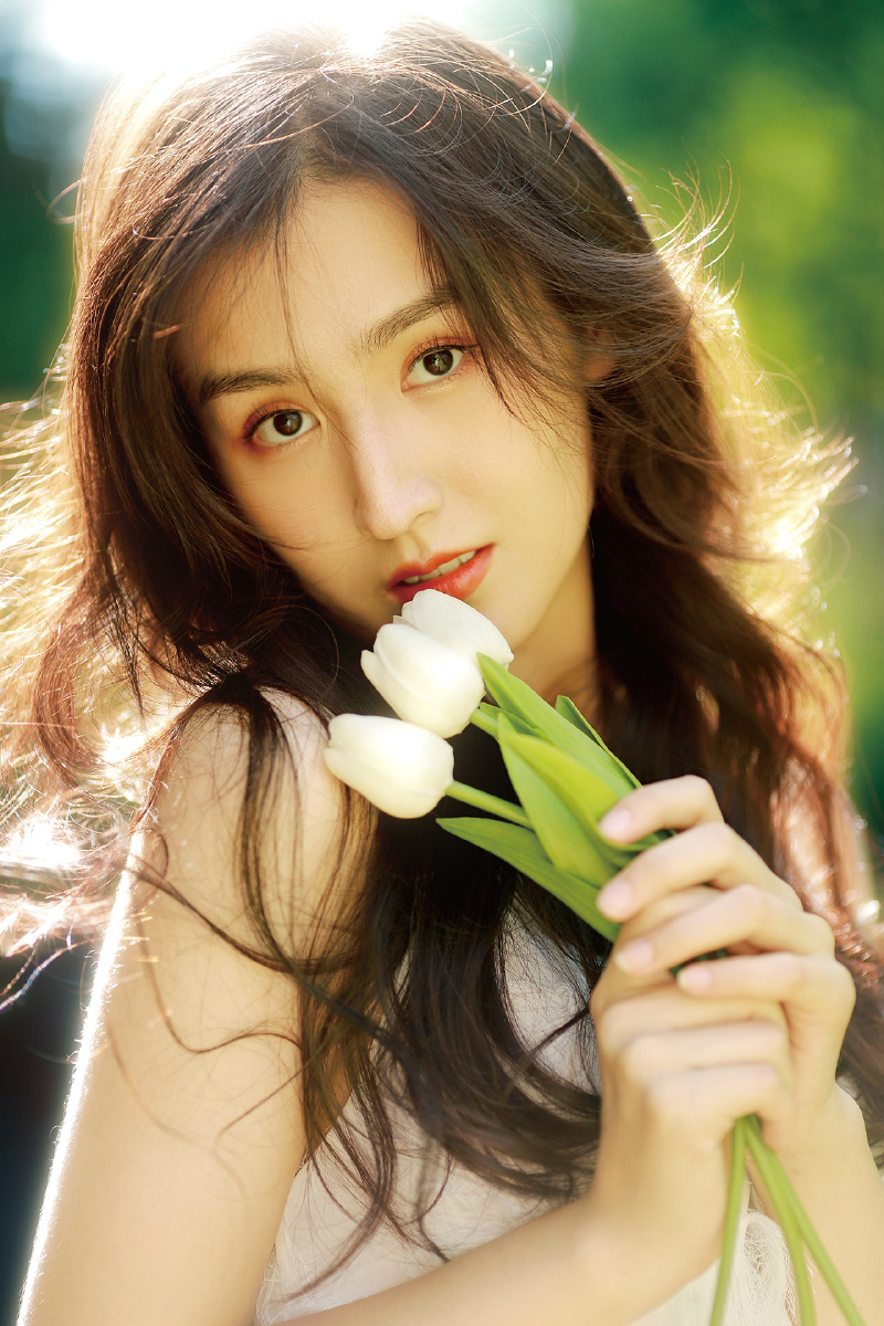 发光少女唯美写真