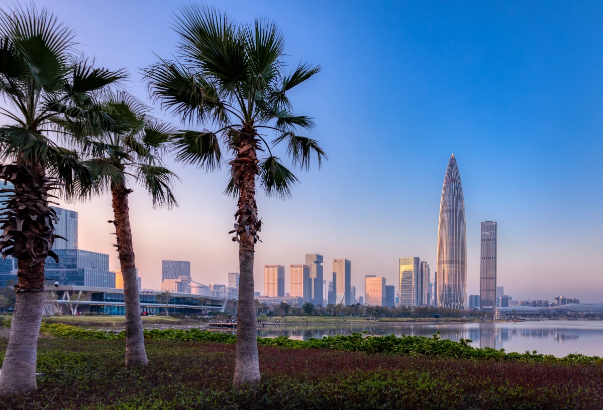 深圳湾后海风光