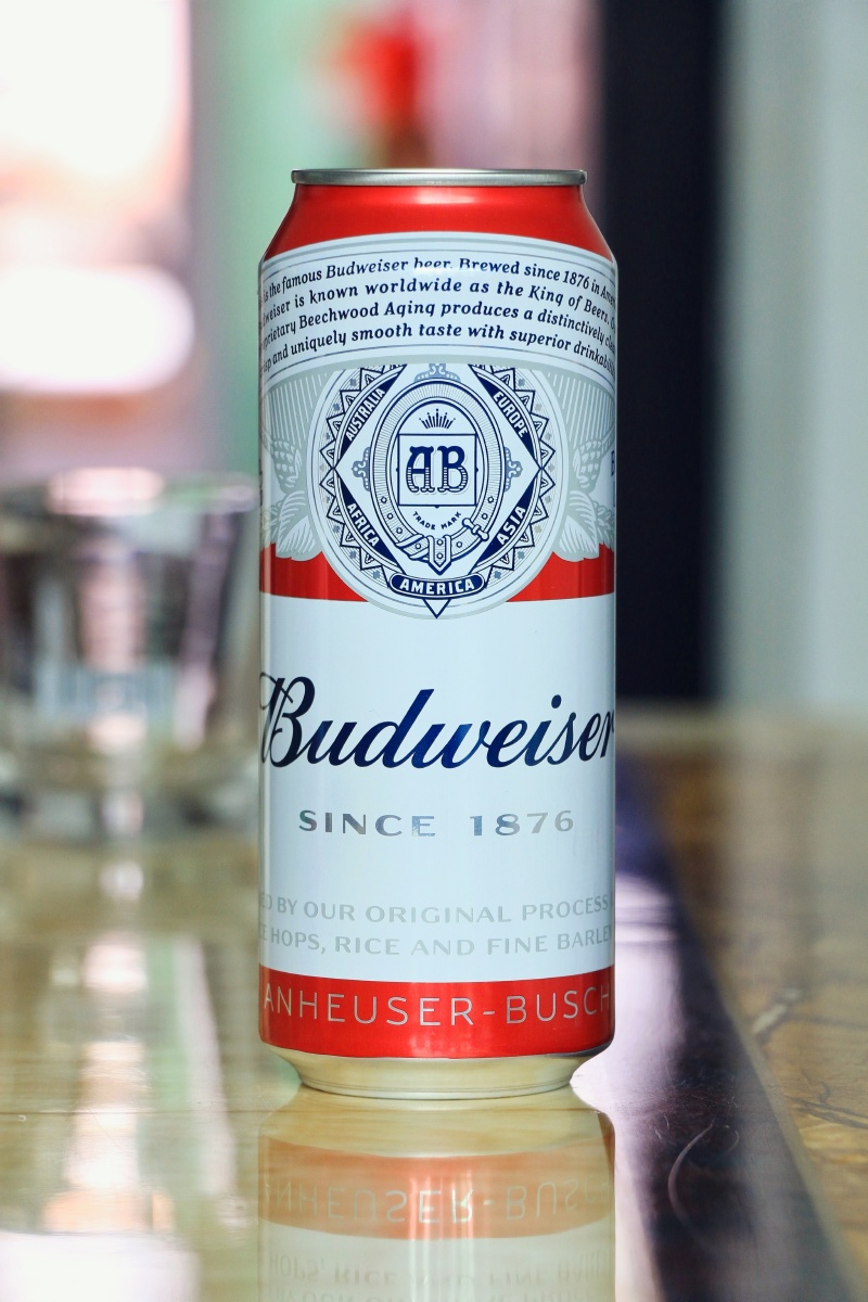 啤酒#罐子喝瓶子三浦·关于蓝滤镜_del_静物41713百威酒治愈生活抓拍