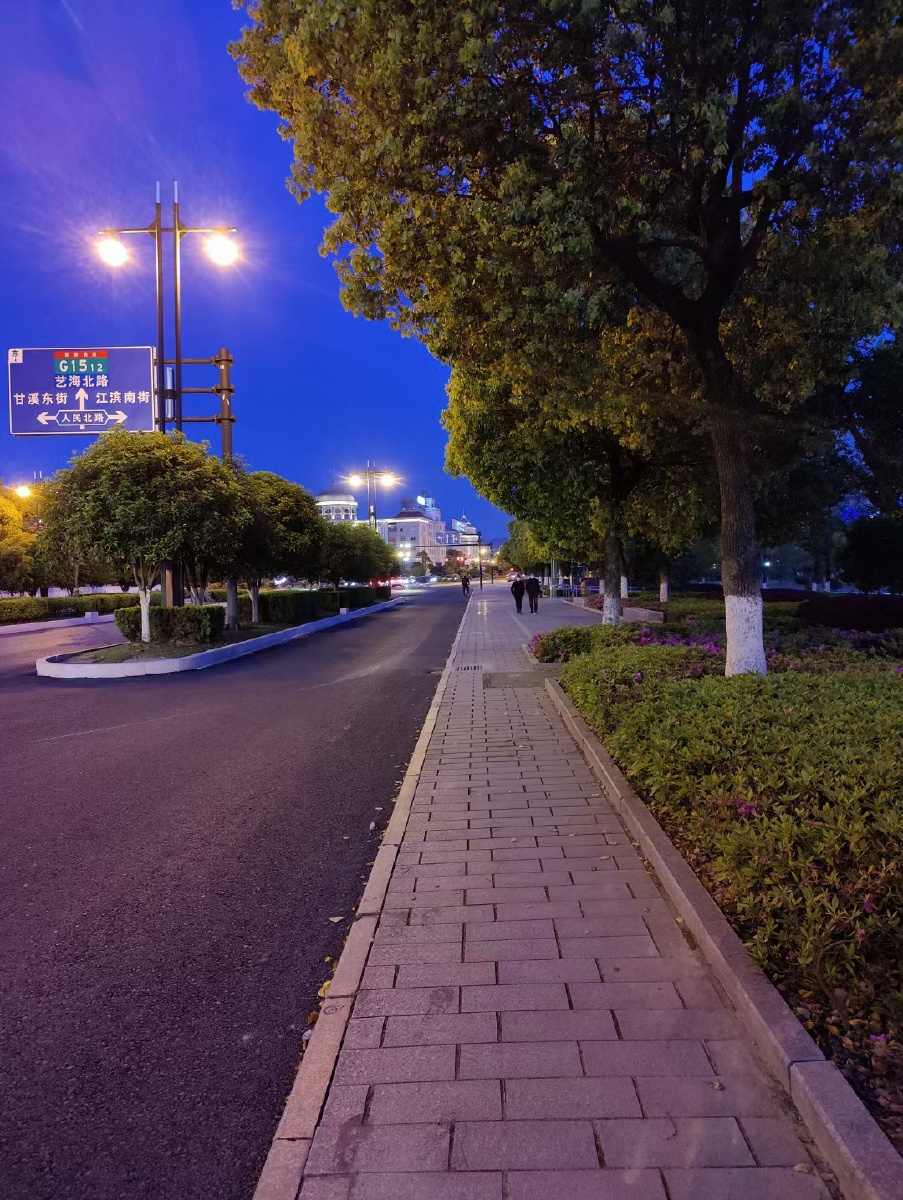 东阳市夜景