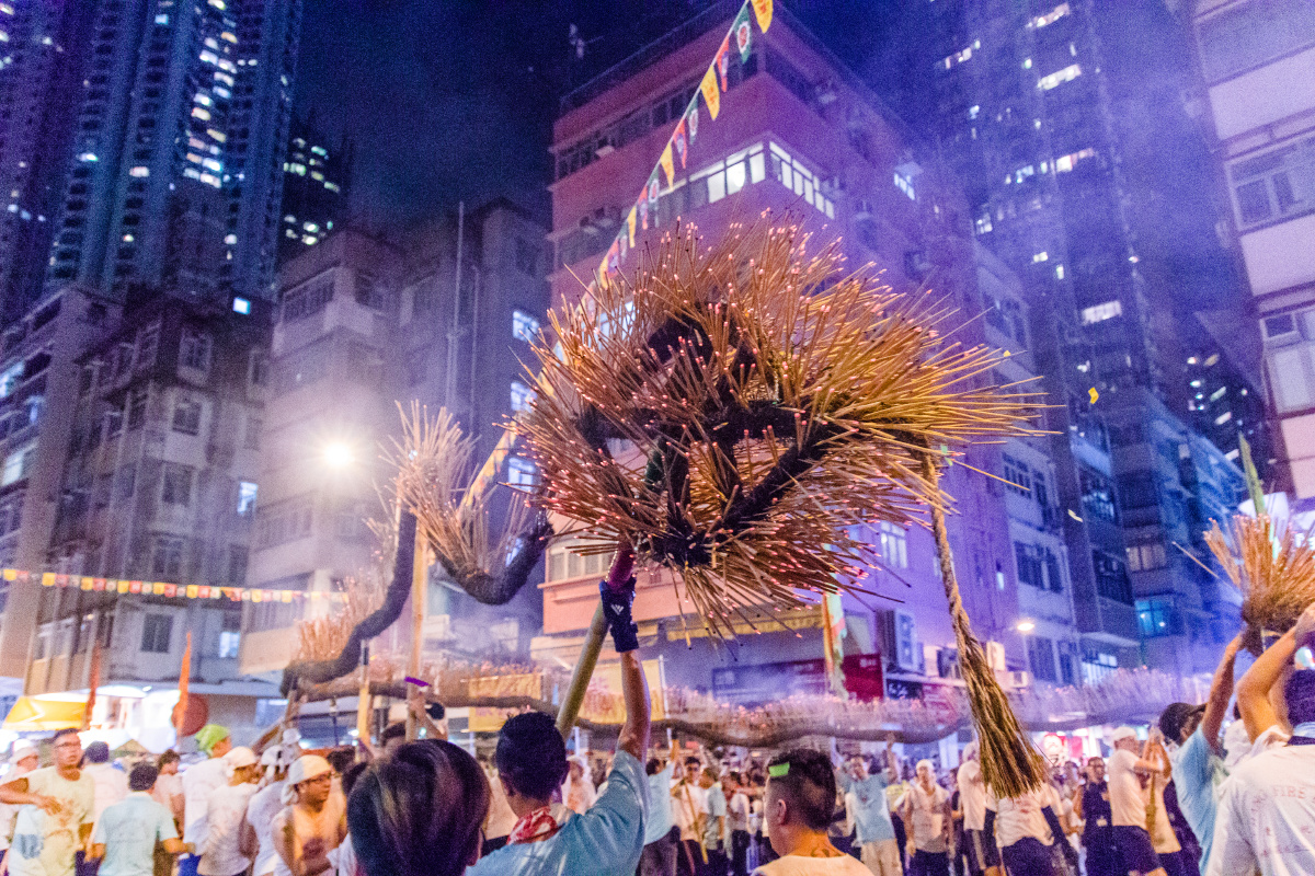 2019香港中秋舞火龙