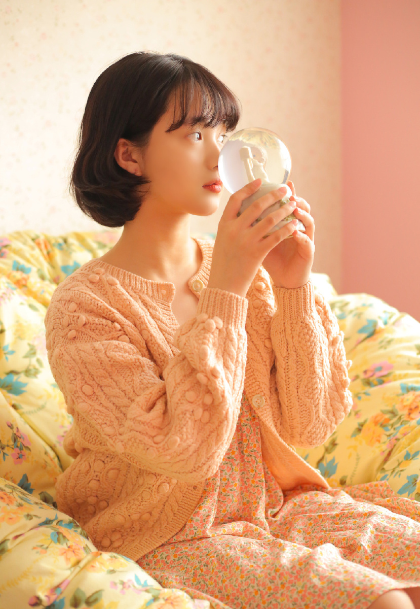 粉色清纯漂亮美少女唯美可爱