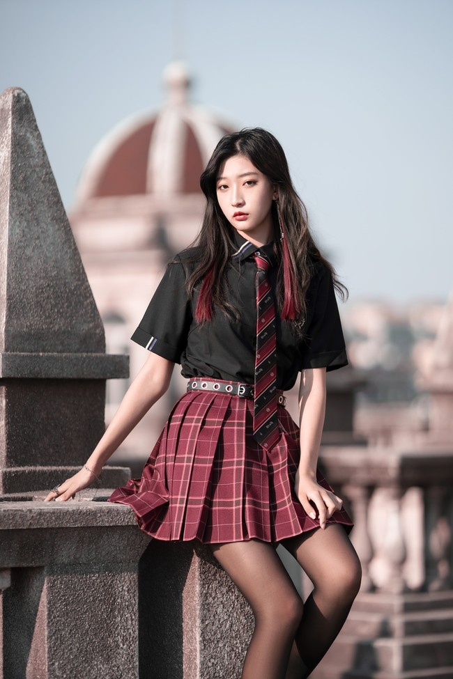 jk少女冷酷气质的小姐姐