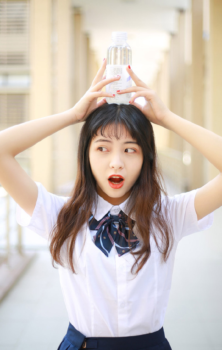 清纯气质大学女生养眼魅力可爱又好看