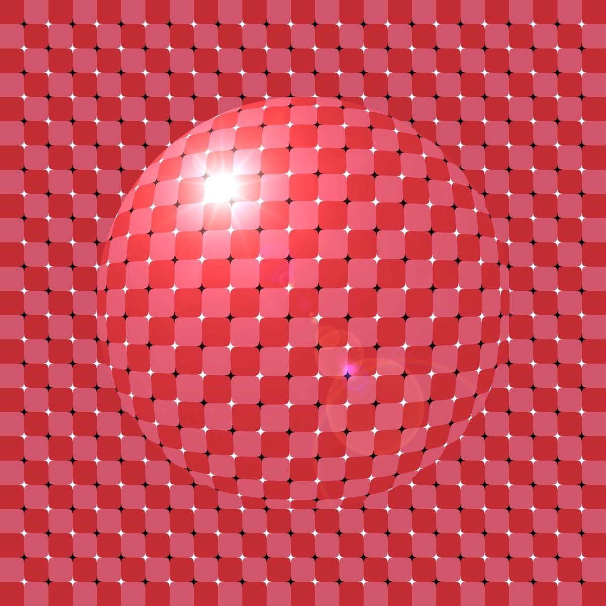 视觉错觉这个凸起的球形看起来在晃动实际上这是一幅静止的画面