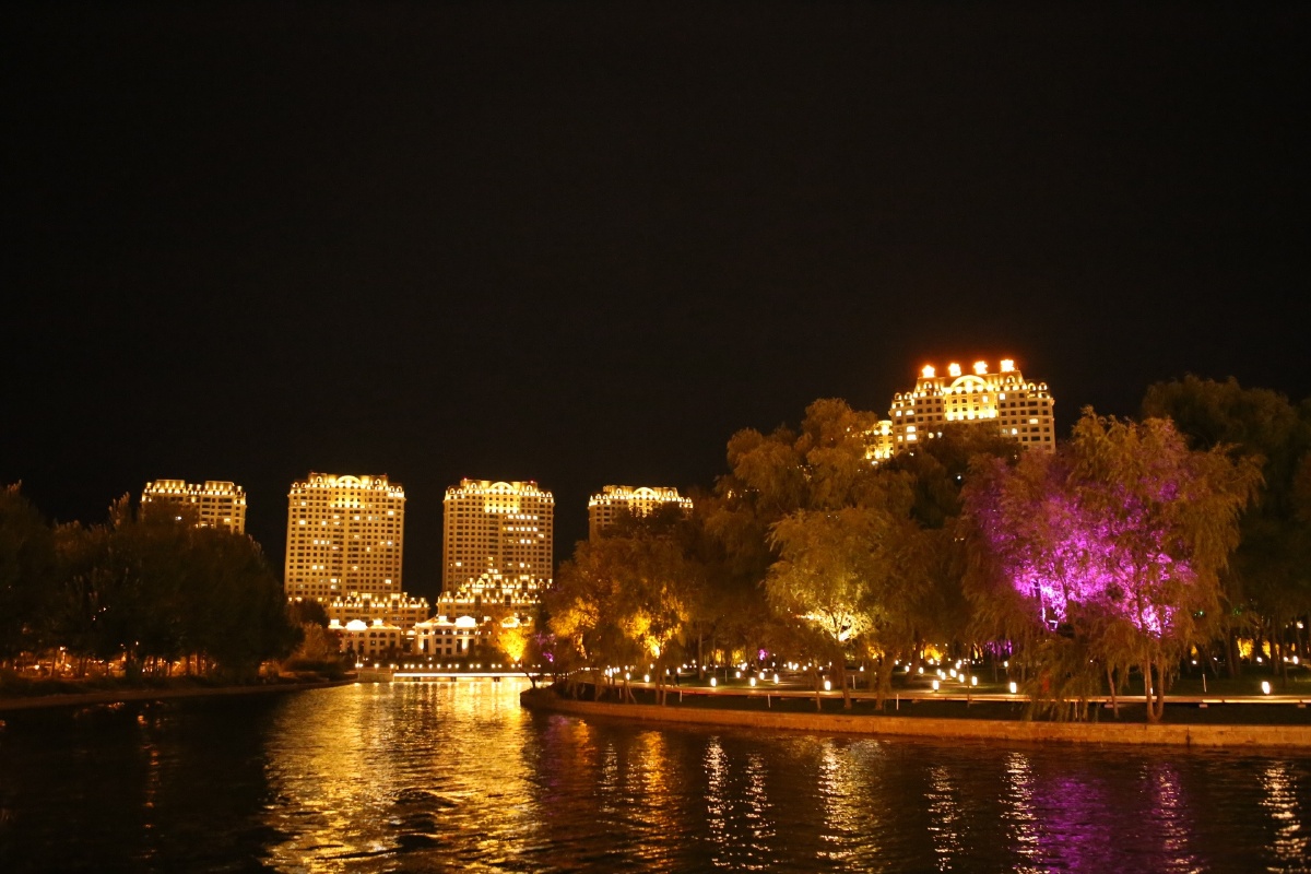 齐齐哈尔夜景