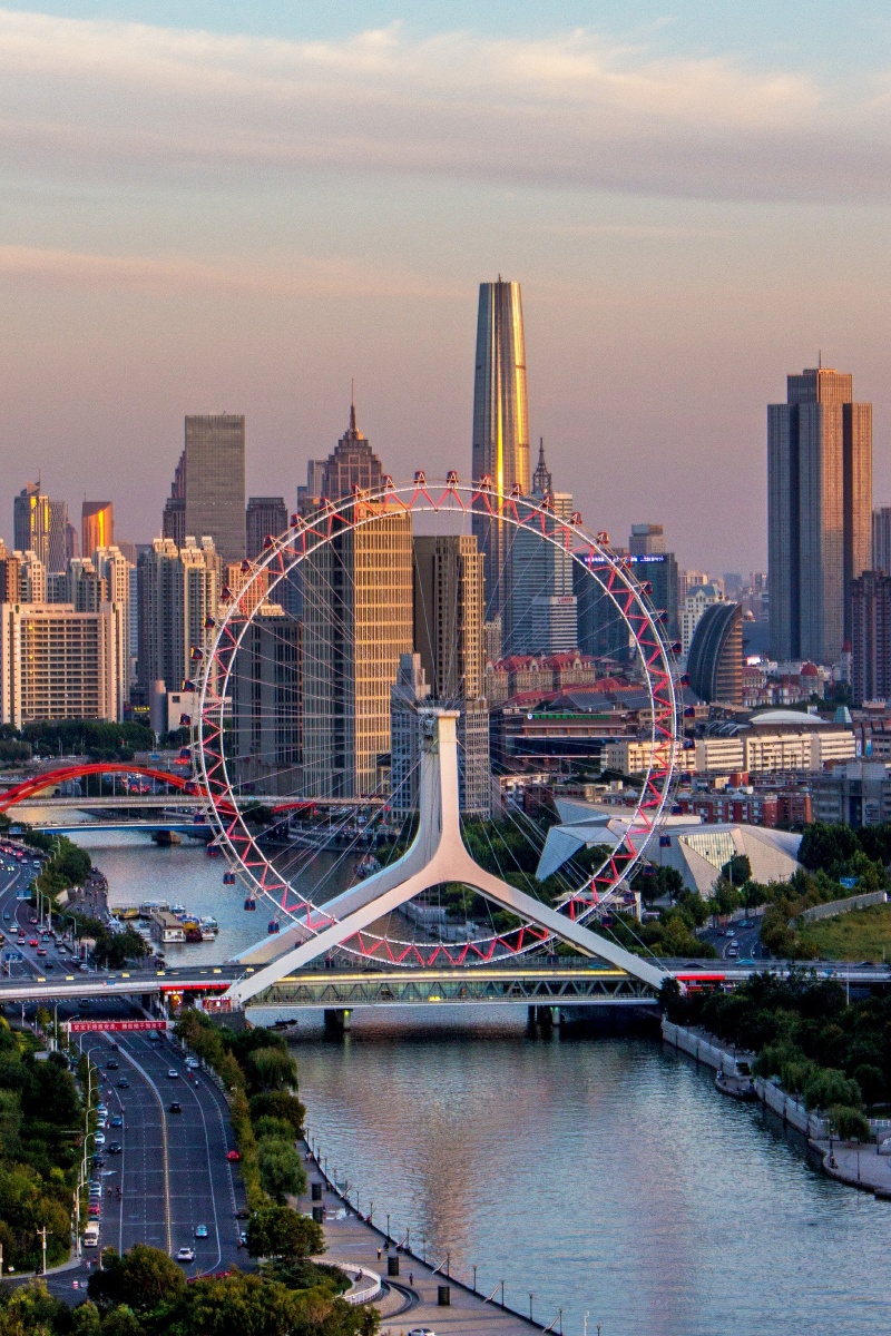 津塔,现代城,天津之眼