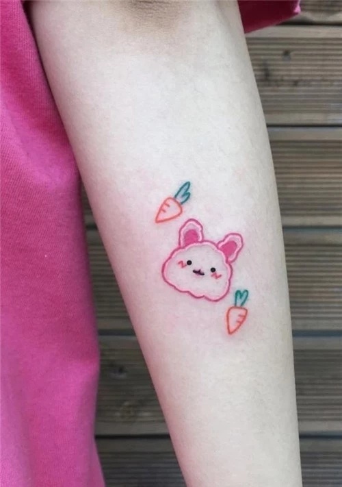 可爱彩色小图纹身 - 纹身分享图案