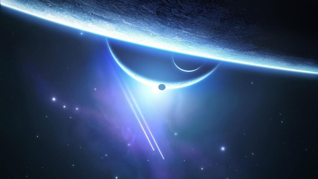 浩瀚宇宙星空唯美背景图