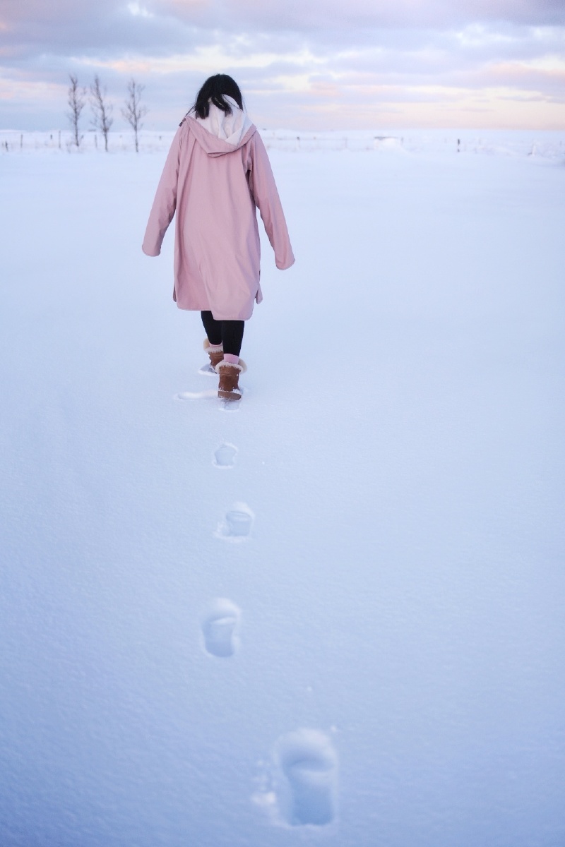 冰岛冷雪