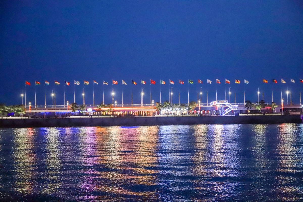 继续情人坝夜景