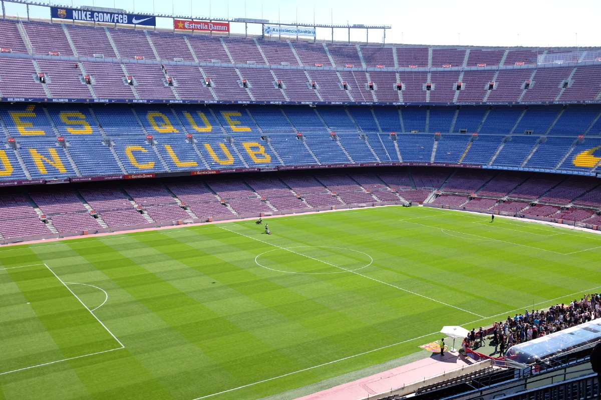 诺坎普球场巴塞罗那主场 - 摄影爱好者二细 - 图虫