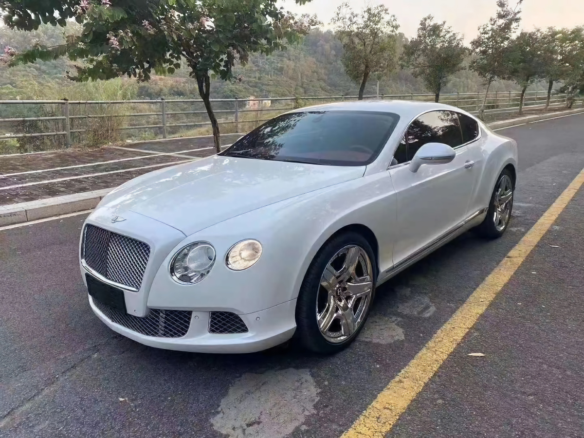 新到16款宾利gt60t白色双拼内钻石档把