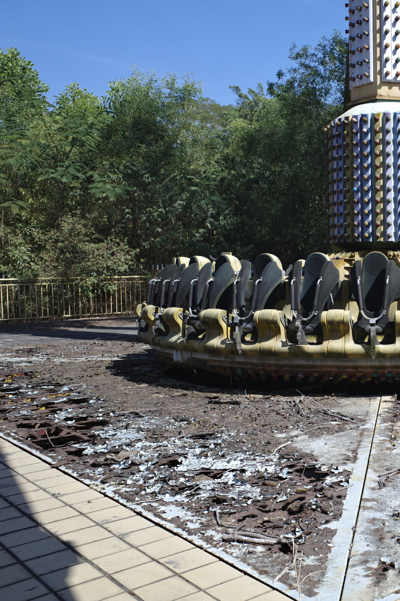 荒废的公园珠海珍珠乐园