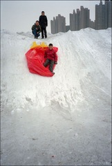 雪滑梯