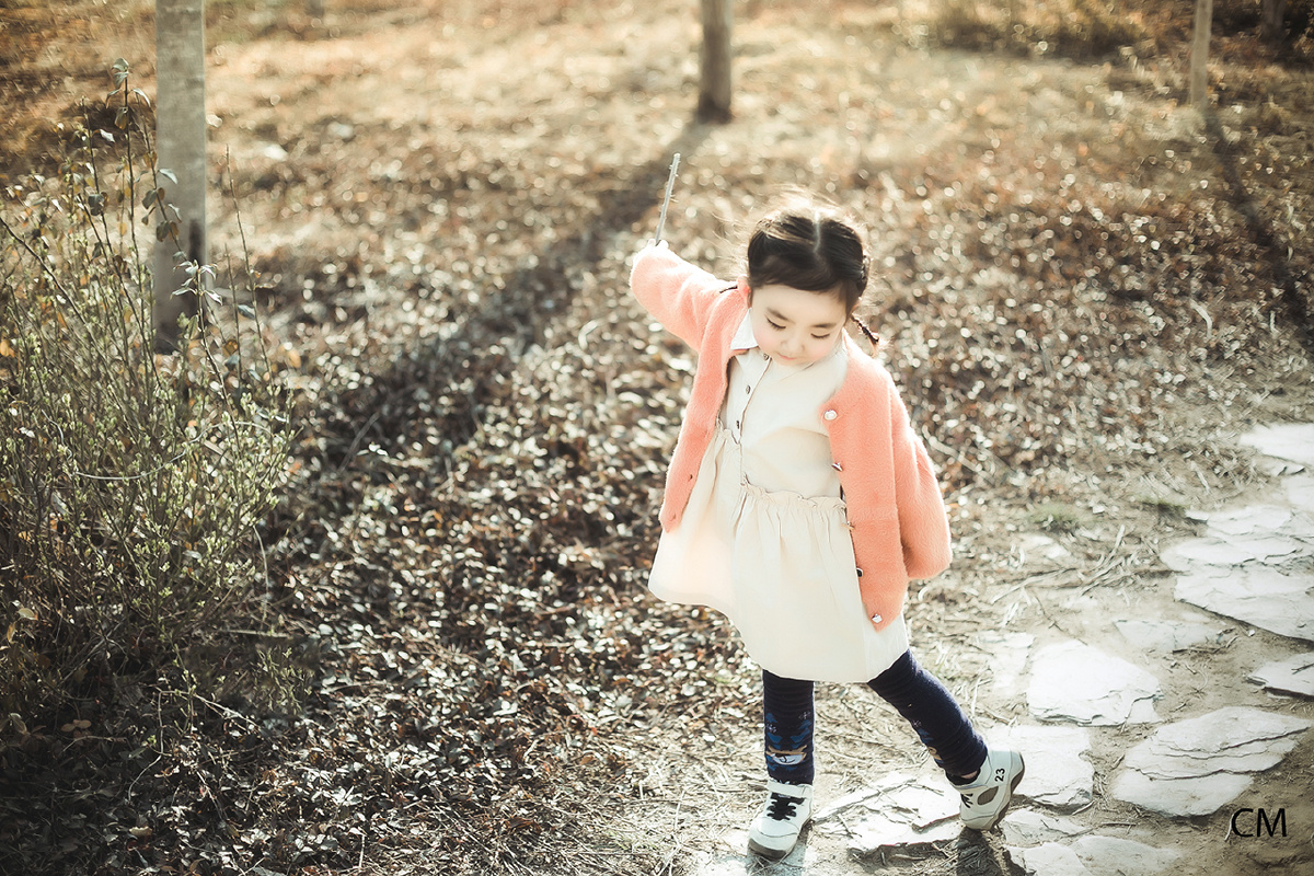 孩子的世界永远是那么单纯的可爱