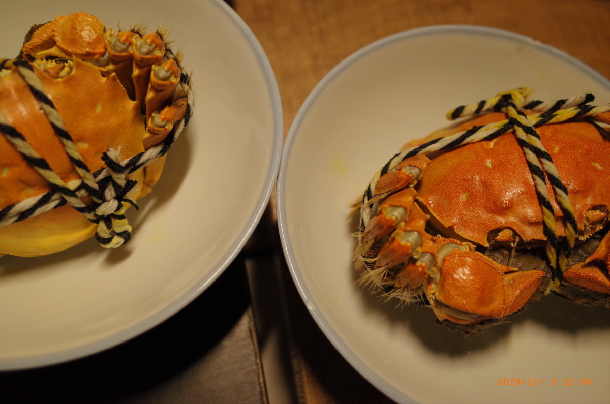 柿子与螃蟹同吃