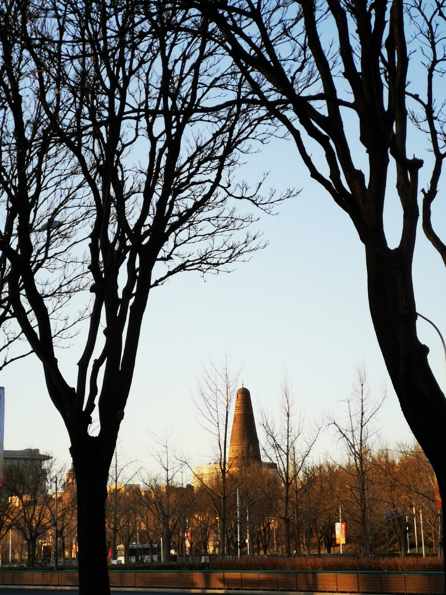 北京冬季的早晨别有一番滋味