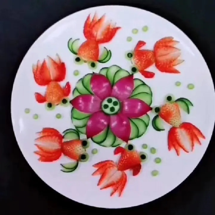 精美的水果拼盘