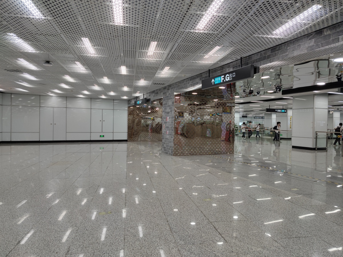 漂亮的地铁站广州陈家祠站