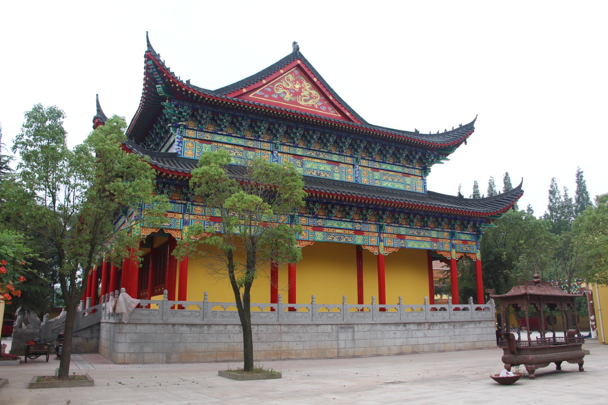 湖北云梦战国遗迹心安寺