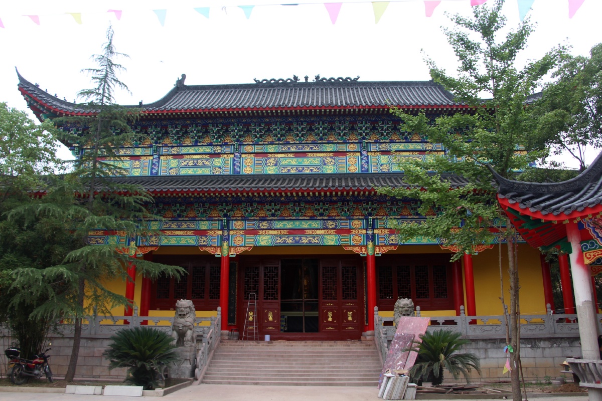 湖北云梦战国遗迹心安寺