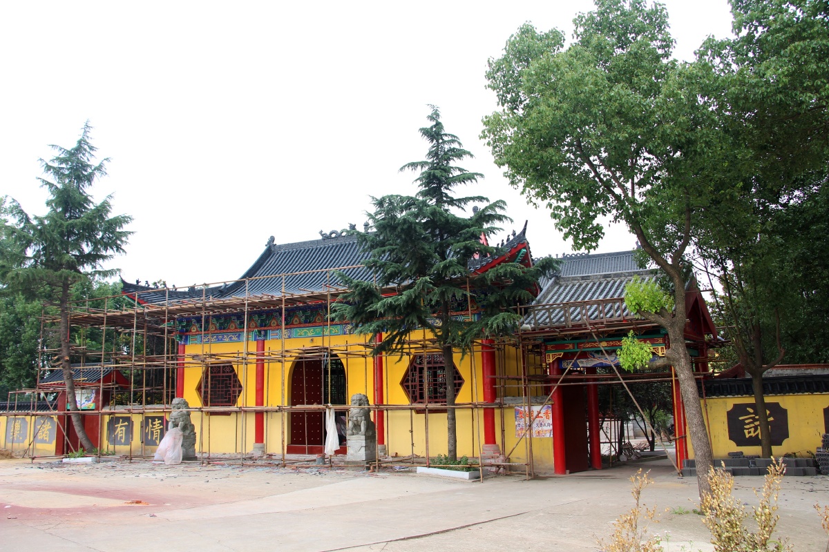 湖北云梦战国遗迹心安寺