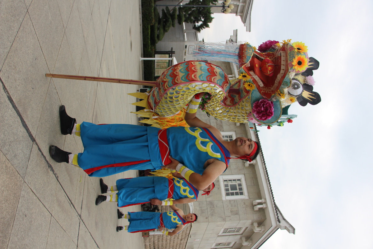 全国绝无仅有的舞种三节龙61跳鼓舞