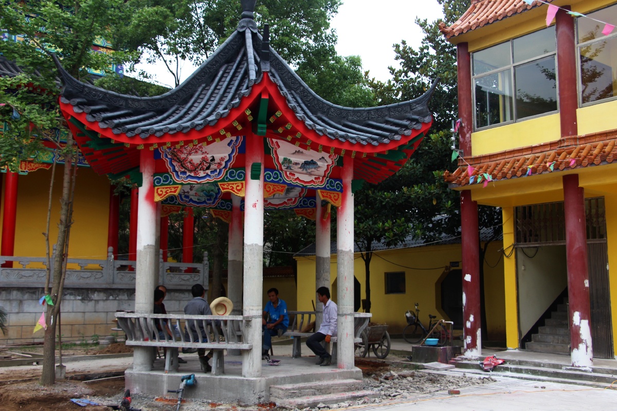 湖北云梦战国遗迹心安寺