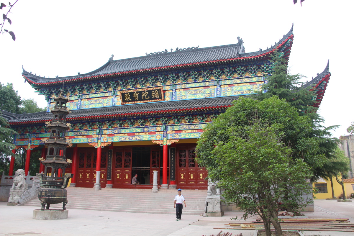 湖北云梦战国遗迹心安寺