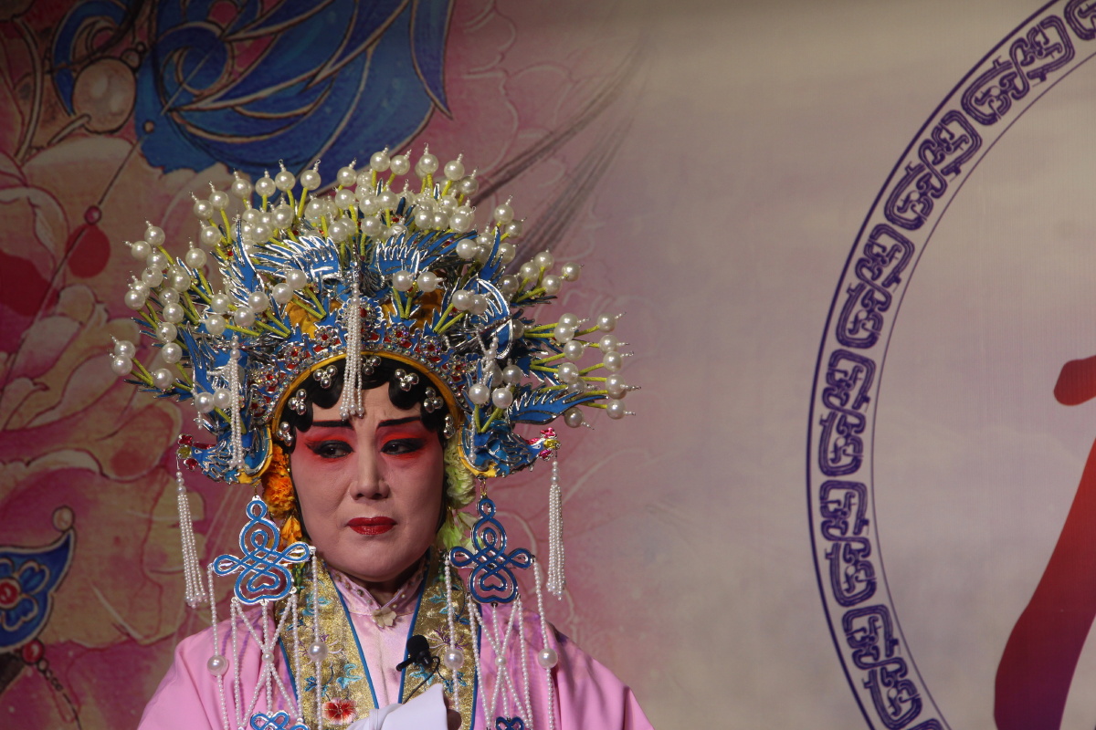 荞麦馍赶寿翠花女检过楚剧剧照