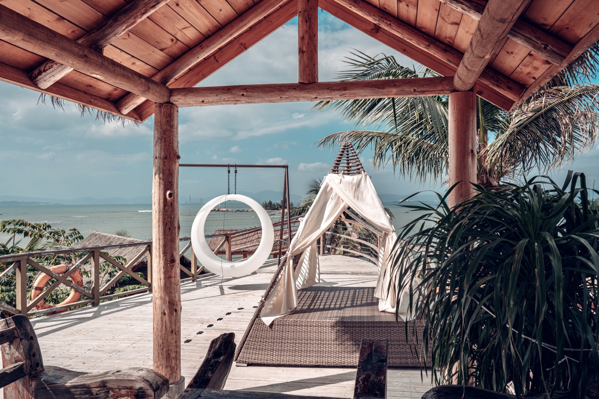 陵水清水湾疍家故事船型屋民宿