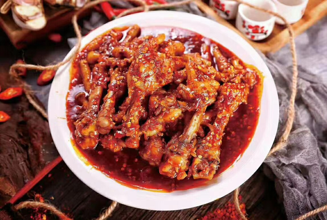 火辣鸡爪火辣辣的东北味