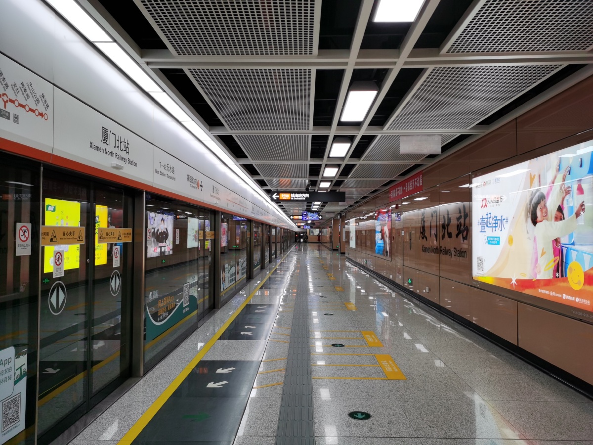 厦门地铁塘边站 - a柳青芜a - 图虫